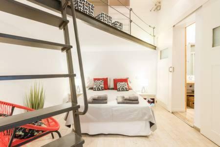 Stylish Loft At Chueca'S Heart Lägenhet Madrid Exteriör bild